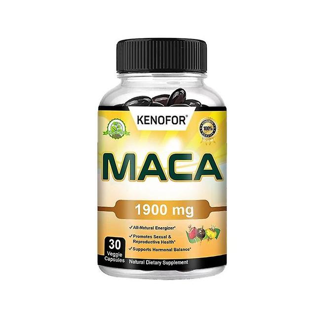 Visgaler Powerful Natural Maca Extract Boosts Strength, Endurance Energy Confidence, Male Erection Capsules, Enlargement Pill Supplements 30 count-... on Productcaster.