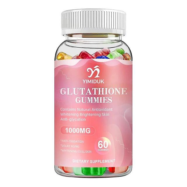 Eccpp Glutathione Collagen Gummy Whitening Anti-aging Skin Glow Collagen Vitamins Beauty Gummies 1 Bottles on Productcaster.