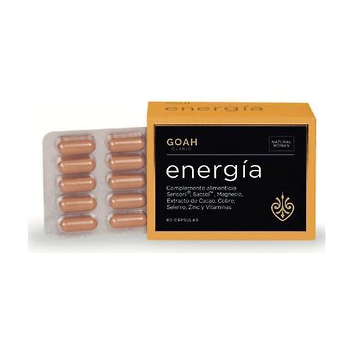 Goah Clinic Energy 60 capsules on Productcaster.