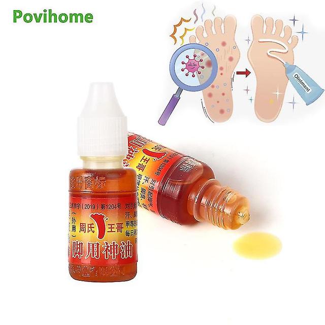 Sl Chang 1pcs 10ml Pie Beriberi Aceite Pie de atleta Crema antibacteriana Eliminar el olor del sudor Anti picazón Cuidado de la salud del pie Yeso ... on Productcaster.