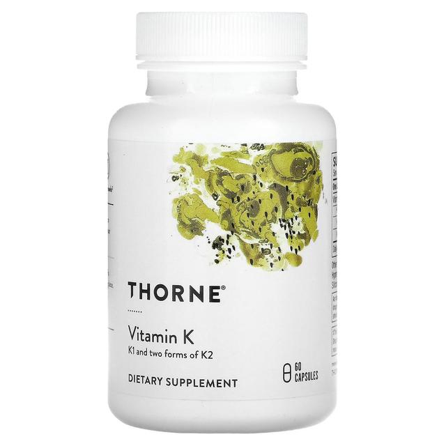 Thorne Research, Vitamin K, 60 Capsules on Productcaster.