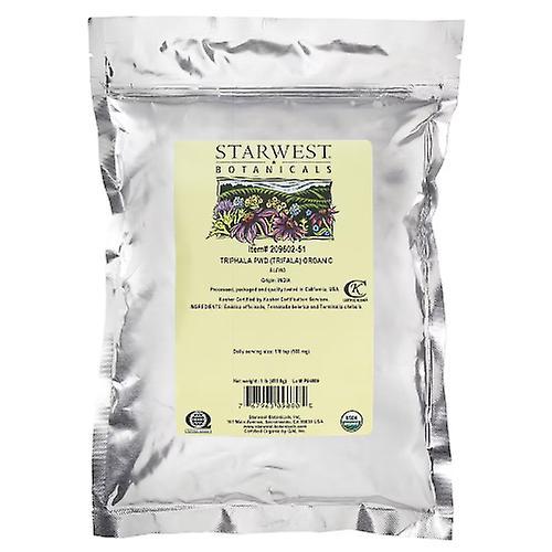 Starwest Botanicals Triphala Powder Organic, 1 Lb (Pack of 1) on Productcaster.