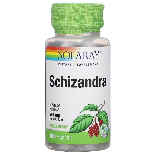 Solaray, Schizandra, 580 mg, 100 VegCaps on Productcaster.