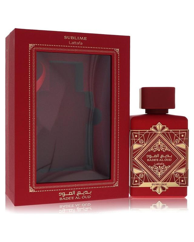 Lattafa Badee Al Oud Sublime Eau De Parfum Spray 3.4 oz Oud Sublime - Brown 100 ml on Productcaster.