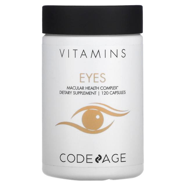 Codeage Kode, Øjne Vitamin, Macular Health Complex, 120 kapsler on Productcaster.