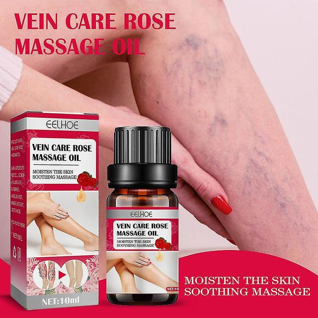 Aouii 1-3pcs New Eelhoe Vein Care Oil Leg Massa Varicose Improves Circulat Leg Care on Productcaster.