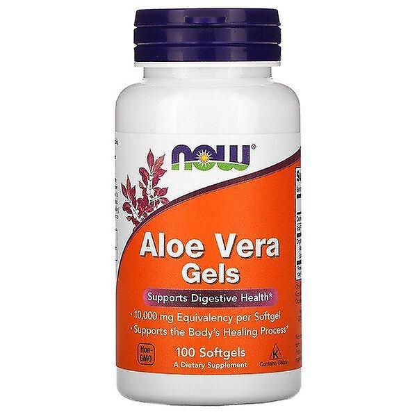 Now Foods, Aloe Vera Gels, 100 Softgels on Productcaster.