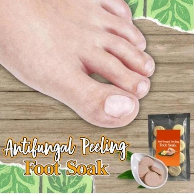 10Pcs Ginger Foot Soak Effervescent Tablets DIY Foot Spa Peeling Effect Improve Sleeping Foot Care on Productcaster.