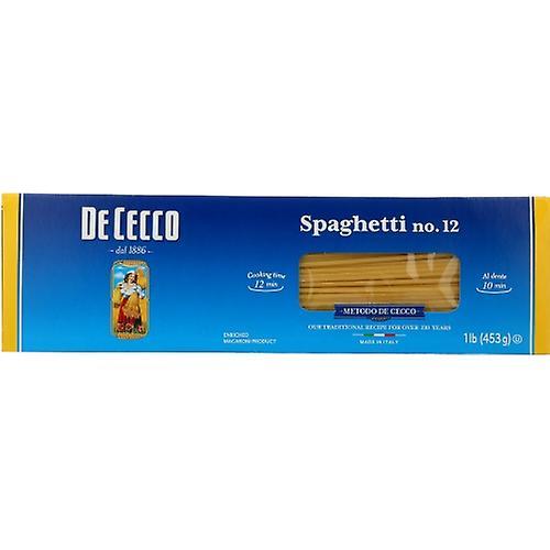 De Cecco Pasta Spaghetti, etui på 20 x 16 oz (pakke med 1) on Productcaster.