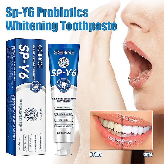 Probiotics Toothpaste, Sp-y6 Beneficial Bacteria Whitening Mouth Plaster, Sp-y6 Probiotics Whitening on Productcaster.