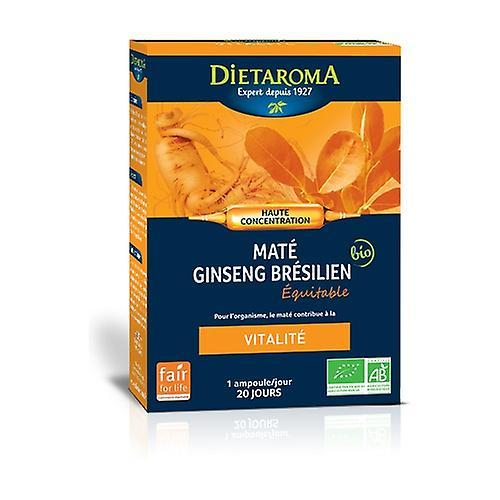 Dietaroma CIP Vitality Fair Trade Mate a brazílsky ženšen 20 ampuliek s objemom 10 ml on Productcaster.