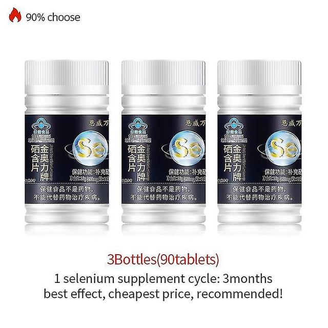 Selenium Supplement Tablet For Prevent Infection Hpv Virus Genital Wart Protect Cervix Immunity Booster Pill 600mg Cfda Approved 3B 90pc hot sale on Productcaster.