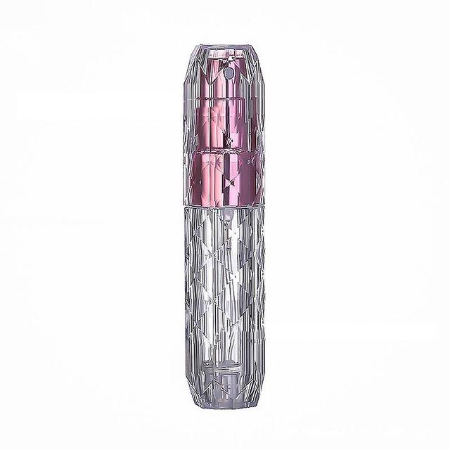 Stntv 5ml Crystal Bottom Filling Perfume Bottle Portable Premium Dispenser Spray Perfume Atomizzatore Liquid Container per cosmetici Stile1-Rosa on Productcaster.