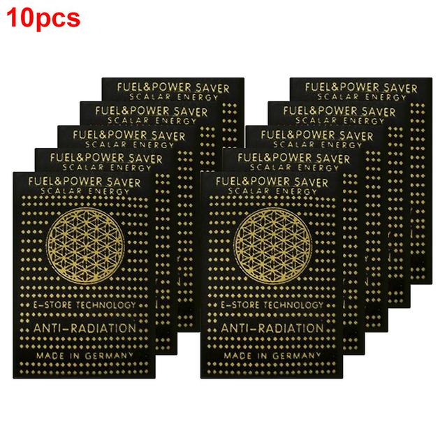 Ederfun 10pcs Emf Protection Neutralizer Anti Radiation Sticker Computer Blocker Emr Scalar Cell Phone Shield Laptop Energy Negative Ion E on Productcaster.