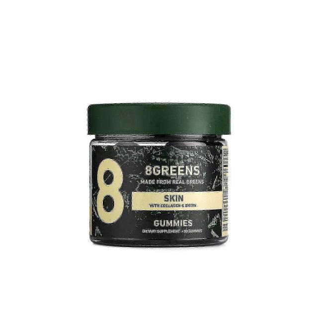 8Greens gummies de pele com colágeno & biotina, goma, 50 ea on Productcaster.