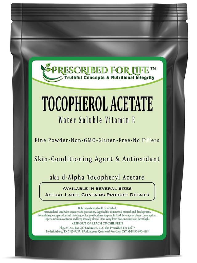 Prescribed For Life Tocoferol acetaat-oplosbaar in water vitamine E Alpha-700 IU/GM poeder 2 oz (57 g) on Productcaster.