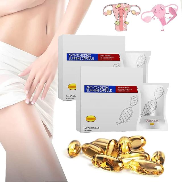 Szasdz Anti-itch Detox Slimming Capsule Instant Anti-itch Detox Slimming Product Removes Odor Revert To Tight 20PCS on Productcaster.