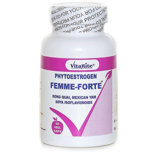 VitaRite Femme-Forte Vegicaps 60 on Productcaster.