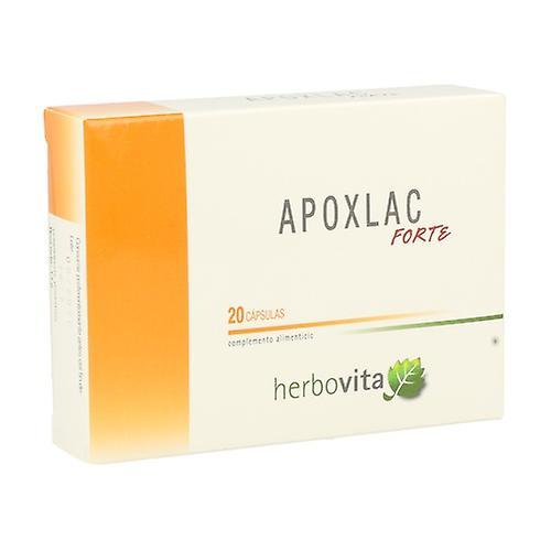 Herbovita Apoxlac Forte 20 capsules of 665mg on Productcaster.