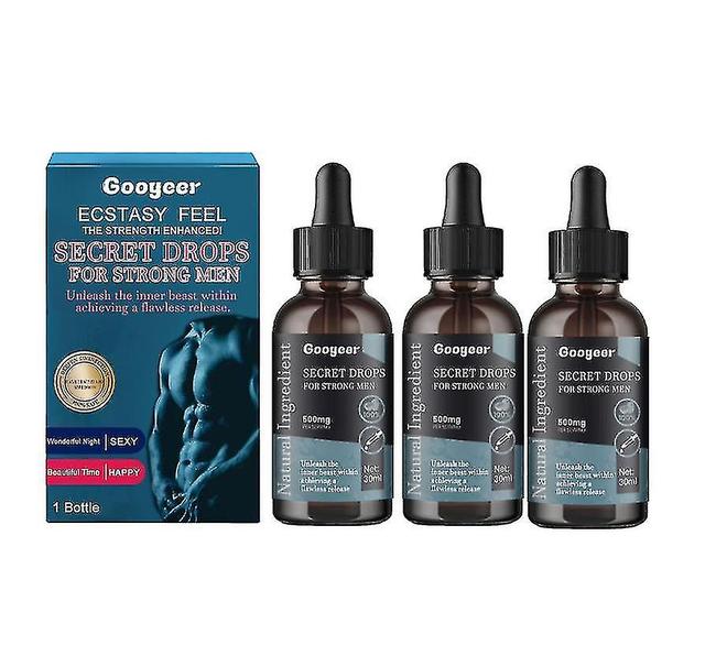 3pcs Secret Drops For Strong Men Secret Happy Drops Enhancing Sensitivity Pleasure on Productcaster.