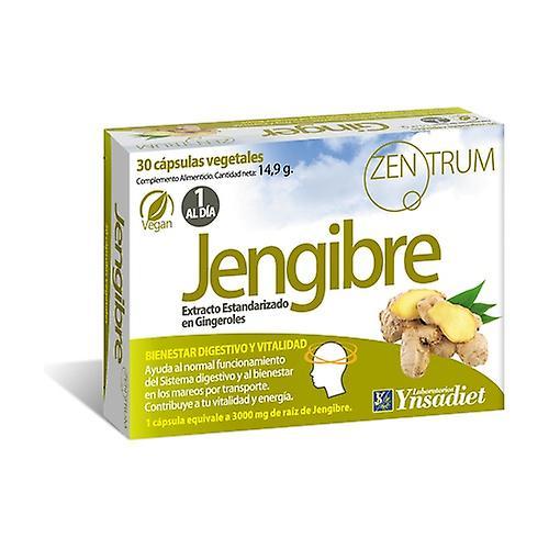 Zentrum Ginger 30 vegetable capsules on Productcaster.