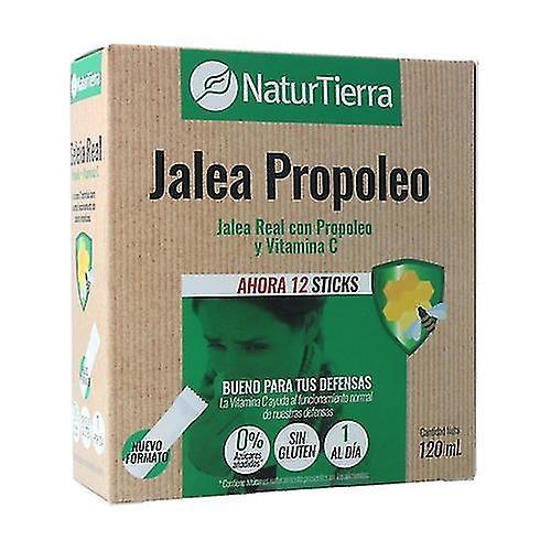 Naturtierra Royal jelly, vitamin C and propolis 12 sticks of 10ml on Productcaster.