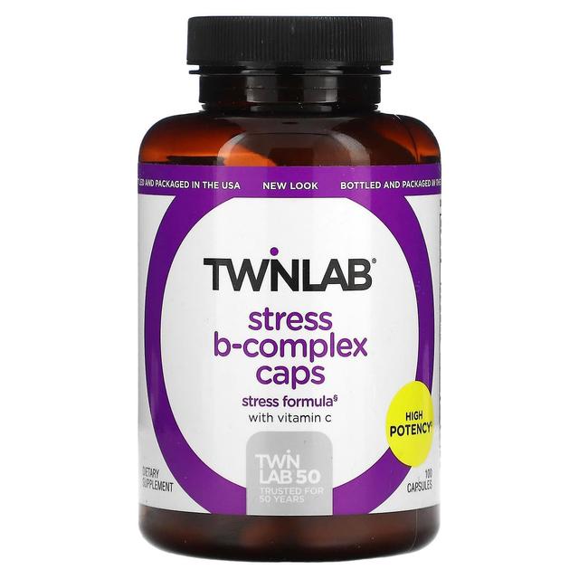 Twinlab, Stress B-Complex Caps, 100 Capsules on Productcaster.