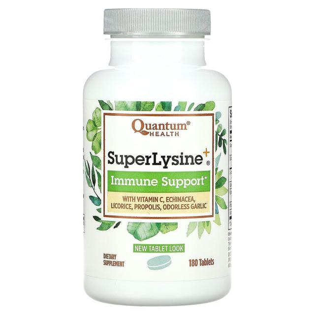 Quantum Health, SuperLysine+, Suporte Imunológico, 180 Comprimidos on Productcaster.