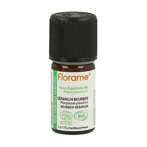 Florame Geranium Bourbon essential oil 5 ml of essential oil on Productcaster.