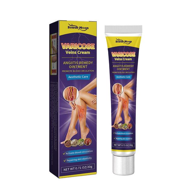 Vein Relief Cream Repair Earthworm Leg Tension Relieve Leg Vein Bulge Swelling Pain on Productcaster.