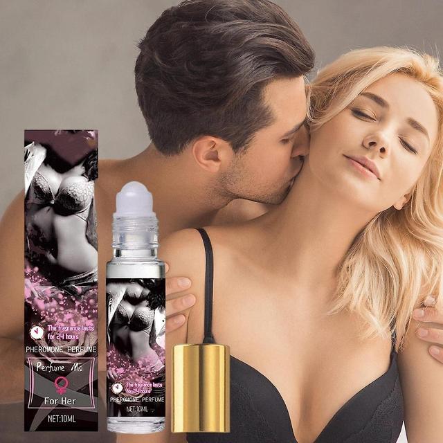 Fongwan Pheromone Perfume For Women&men, High Attractive Roll On Perfume Party Perfume Long-lasting Light Fragrance -10ml/pcs 30ml Pink for Women on Productcaster.