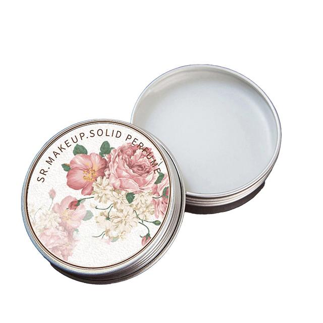 Escan Women's Solid-state Perfumes Portable Lasting Staying Fragrance Balm For Dating Rose on Productcaster.