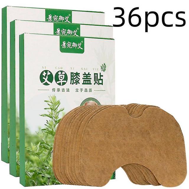 Mike 36pcs Knee Plaster Sticker Wormwood Extract Knee Pain Joint Relief Patches on Productcaster.