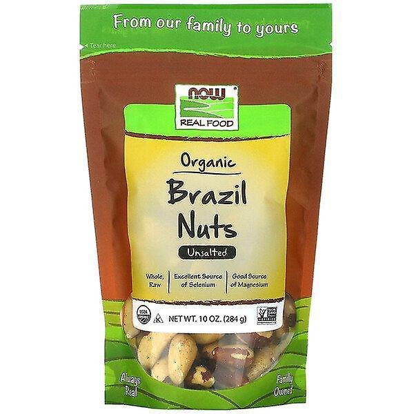 Now Foods, Real Food, Organic Brazil Nuts, Unsalted, 10 oz (284 g) on Productcaster.