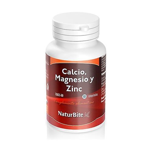 Naturbite Calcium Magnesium and Zinc 60 tablets on Productcaster.