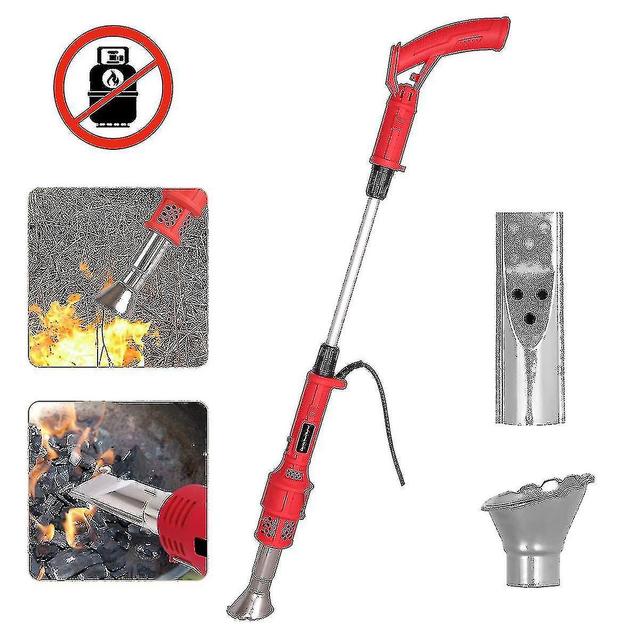 Electric Weed Killer, Weed Burner With Nozzle - Burn Weed Charcoal 2 In 1 Thermal Weed Stick, Up To 650 Powerful Weed Control on Productcaster.