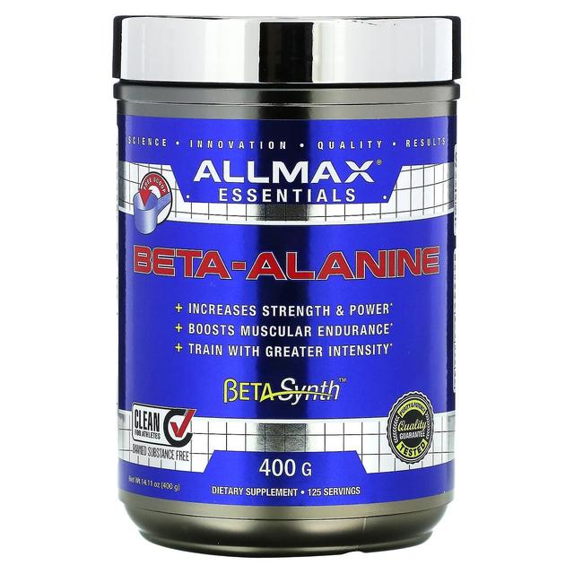 ALLMAX, beeta-alaniini, 400 g, 14,11 oz (400 g) on Productcaster.