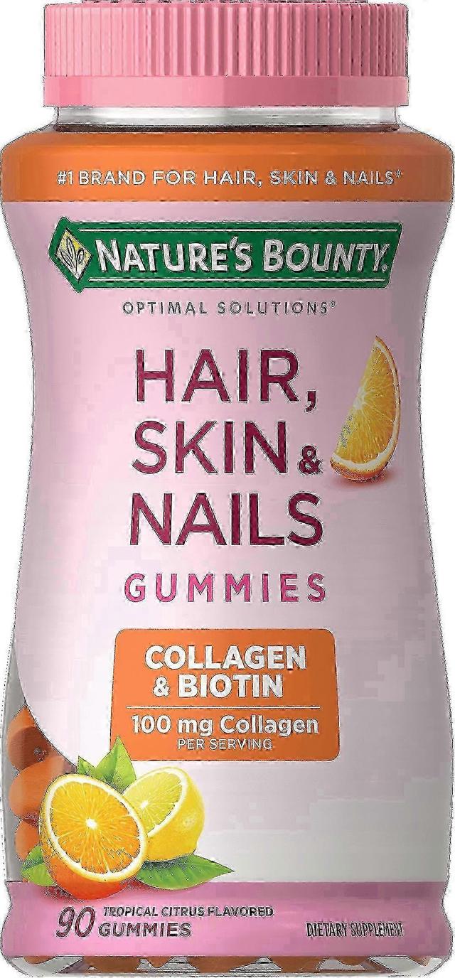 Natures Bounty Nature's Bounty Hair, Skin, And Nails Gummies With Collagen And Biotin, 90 Ea on Productcaster.