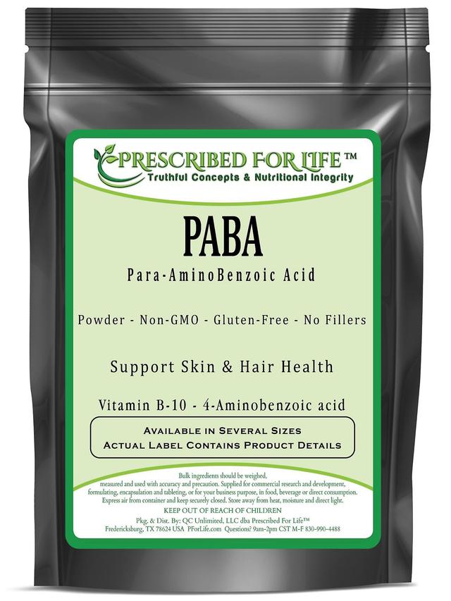 Prescribed For Life PABA - Para-AminoBenzoic Acid Powder 4 oz (113 g) on Productcaster.