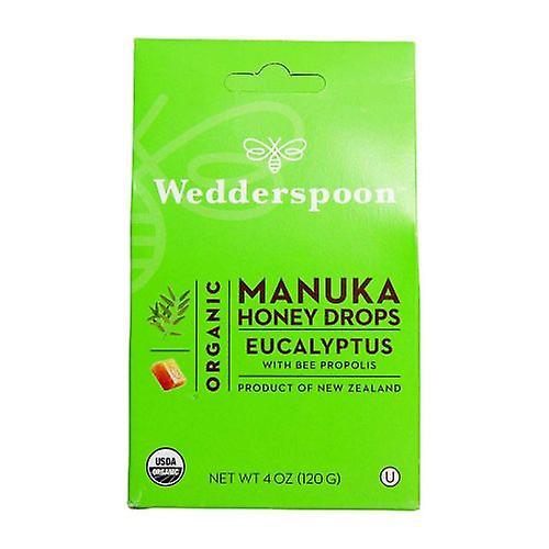 Wedderspoon Organic Manuka Honey Drops, Eukaliptus 4 OZ (Opakowanie 6) on Productcaster.