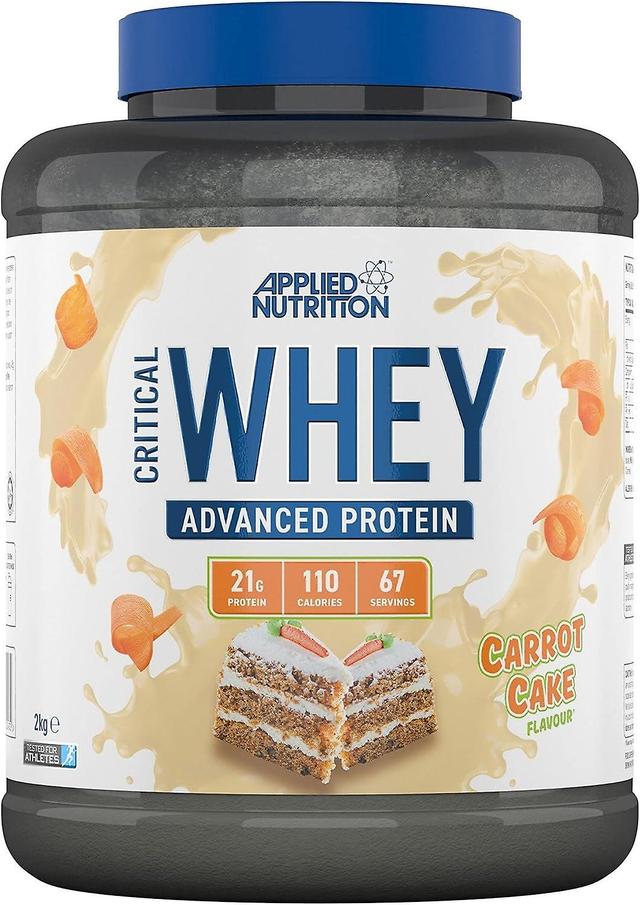 2Kg Applied Nutrition Critical Whey Muscle Protein Powder Carrot Cake Shake on Productcaster.