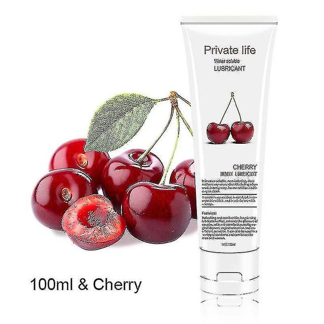 Fruitsmaak Glijmiddel voor anale seks orale seks massage olie smeerolie Cherry on Productcaster.