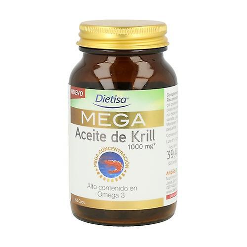 Dietisa Mega Krill Oil 60 capsules on Productcaster.