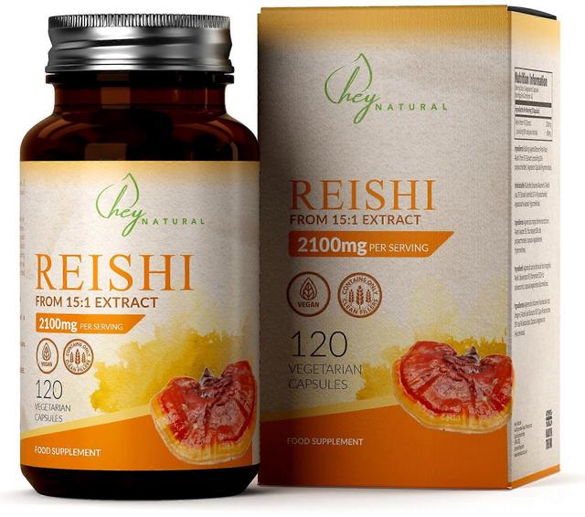 Reishi (700mg) - Hey Natural 3 Bottles (360 Capsules) on Productcaster.