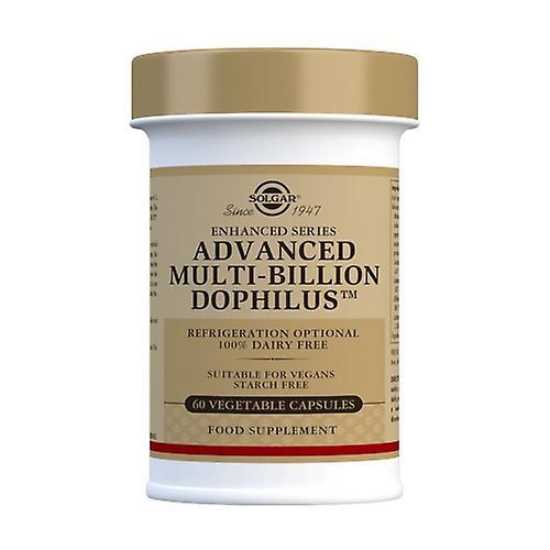 Solgar Multi Billion Dophilus Advanced Vegan Probiotic 60 vegetable capsules on Productcaster.