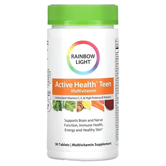 Rainbow Light, Active Health Teen, 90 tabletter on Productcaster.