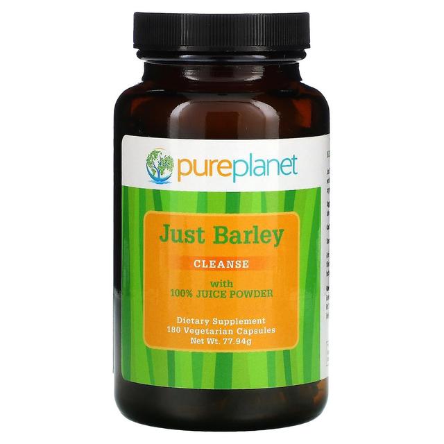 Pure Planet, Just Barley, 180 Vegetarian Capsules on Productcaster.