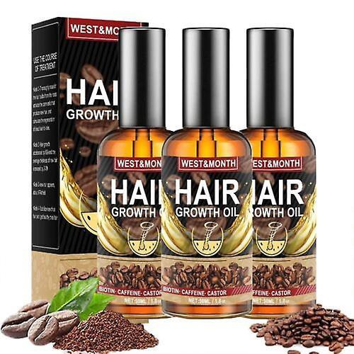 Mysept 3pcs Caffeine Extra Strength Hair Growth Essential Oil 50ml on Productcaster.