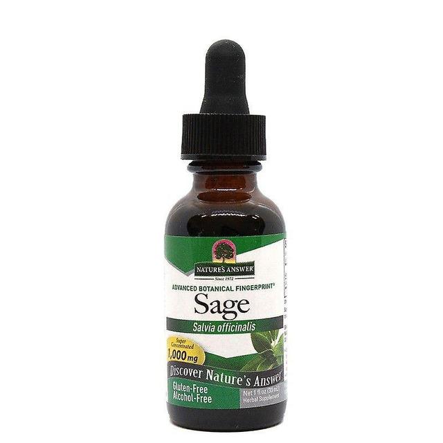 Nature's Answer Sage Herb 30ml 1380 on Productcaster.