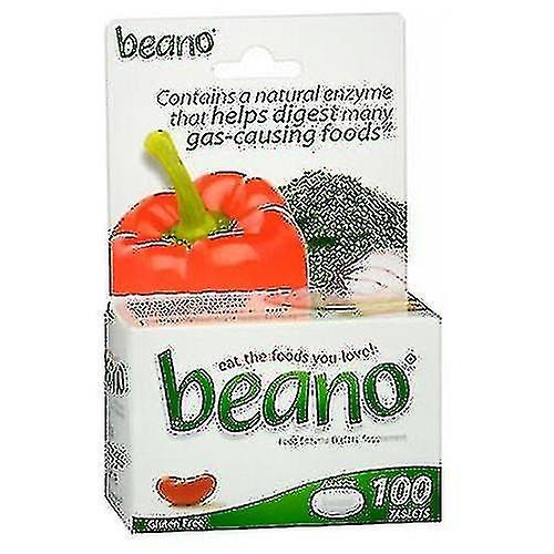 Beano Food Enzyme Dietary Supplement Tablets, 100 Tabs (pack Of 1) on Productcaster.